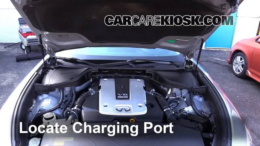 2011 Infiniti M37 X 3.7L V6 Air Conditioner Recharge Freon